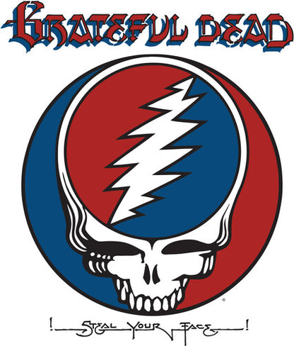 Grateful Dead - Steal Your Face [50th Anniversary Grateful Red & Stealie Blue Vinyl 2LP] cover artwork