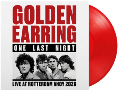 Golden Earring – One Last Night (Live at Ahoy Rotterdam 2026) [Numbered Translucent Red 180g Vinyl LP] — cover artwork