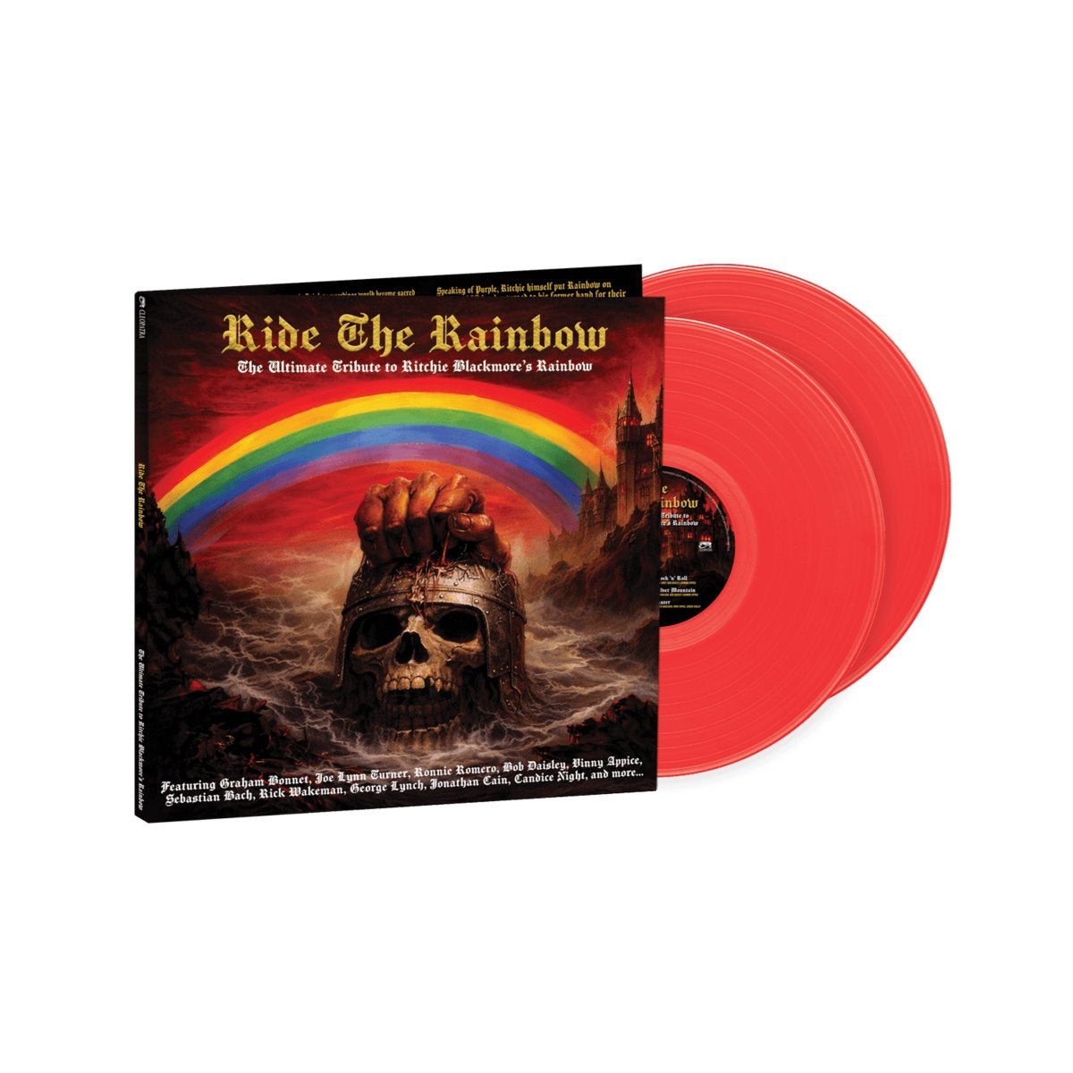 Ride The Rainbow: The Ultimate Tribute To Ritchie Blackmore's Rainbow [2LP Red Vinyl Japanese Import]