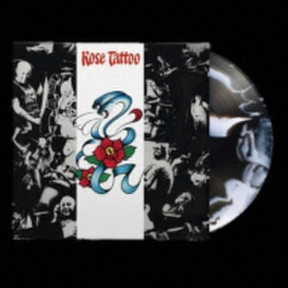 Rose Tattoo [LP Japanese import Black/White Swirl]