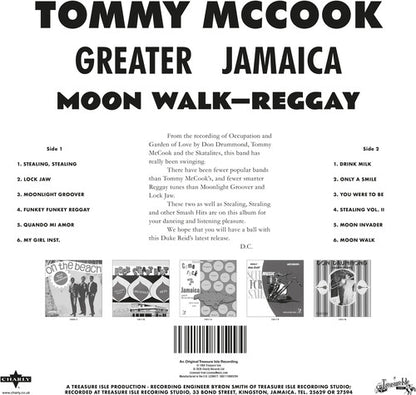 Tommy McCook – Greater Jamaica Moon Walk-Reggay [Deluxe Remastered Vinyl LP] — release image 2