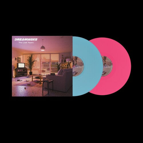 Album cover for Dreamwake - Dreamwake: The Lost Years on Pink + Blue Colored Vinyl LP