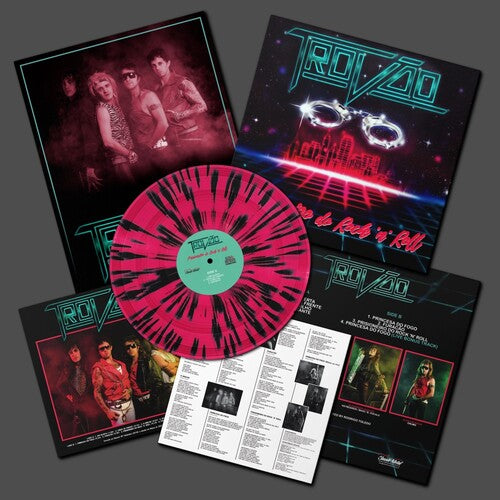 Prisioneiro Do Rock N Roll [LP Pink & Black Splatter Vinyl]