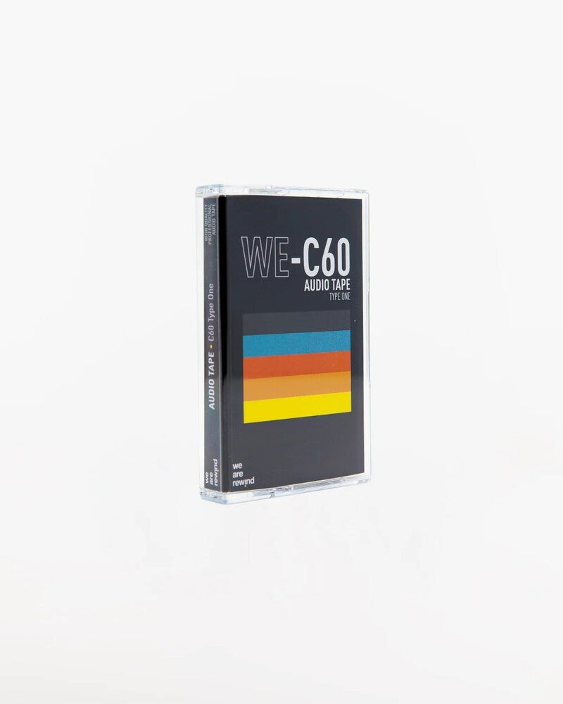 We Are Rewind WE-C60 Blank Audio Cassette