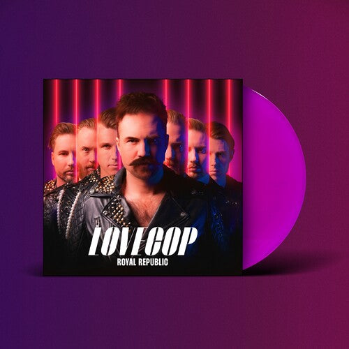Album cover for Royal Republic - Lovecop [Neon Violet Vinyl LP]