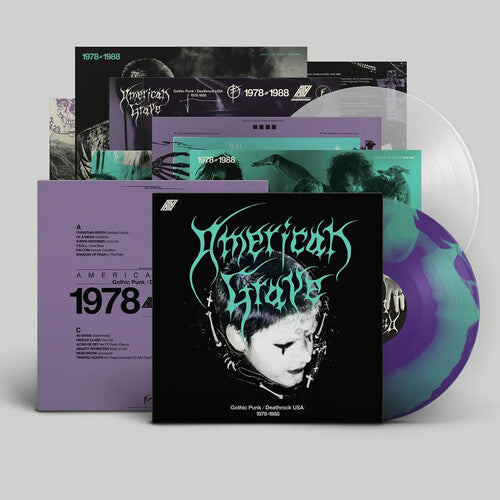American Grave: Gothic Punk & Death Rock USA [2LP Bat Corpse Vinyl Fold Out]