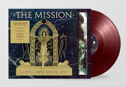 The Mission – God's Own Medicine album artwork and packaging