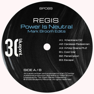 Regis – Power Is Neutral (Mark Broom Edits) cover artwork