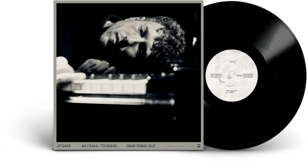JP Saxe – Okay Piano Guy album artwork and packaging