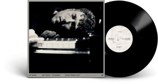 JP Saxe – Okay Piano Guy album artwork and packaging