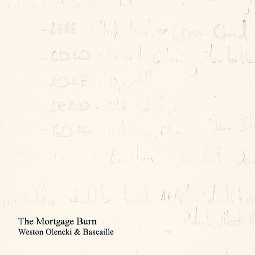 Album cover for Weston Olencki - The Mortgage Burn [CD]