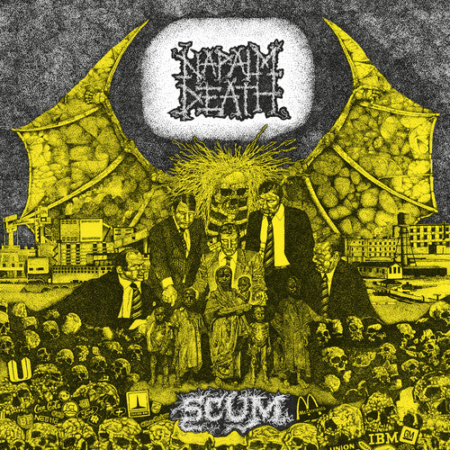 Napalm Death - Scum [Black & White Vinyl] cover art