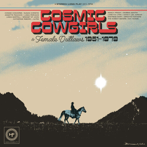 Album cover for Various Artists - Cosmic Cowgirls & Female Outlaws 1951-1979 on CD