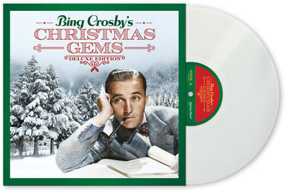Bing Crosby – Bing Crosby's Christmas Gems (Deluxe Edition) [White Vinyl] — cover artwork