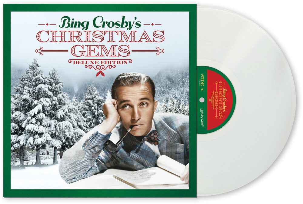 Bing Crosby – Bing Crosby's Christmas Gems (Deluxe Edition) [White Vinyl] — release artwork