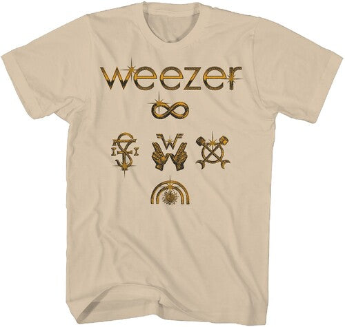 Weezer Gold Album Official [T-Shirt]