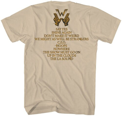 Weezer - Gold Album official sand T-shirt product detail