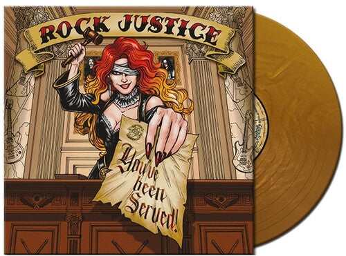 Rock Justice - You've Been Served [Colored Vinyl Reissue] cover art