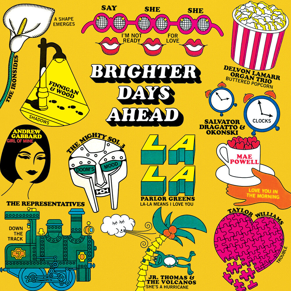 Various Artists - Brighter Days Ahead Vol. 2 [Indie Exclusive Blue Vinyl]