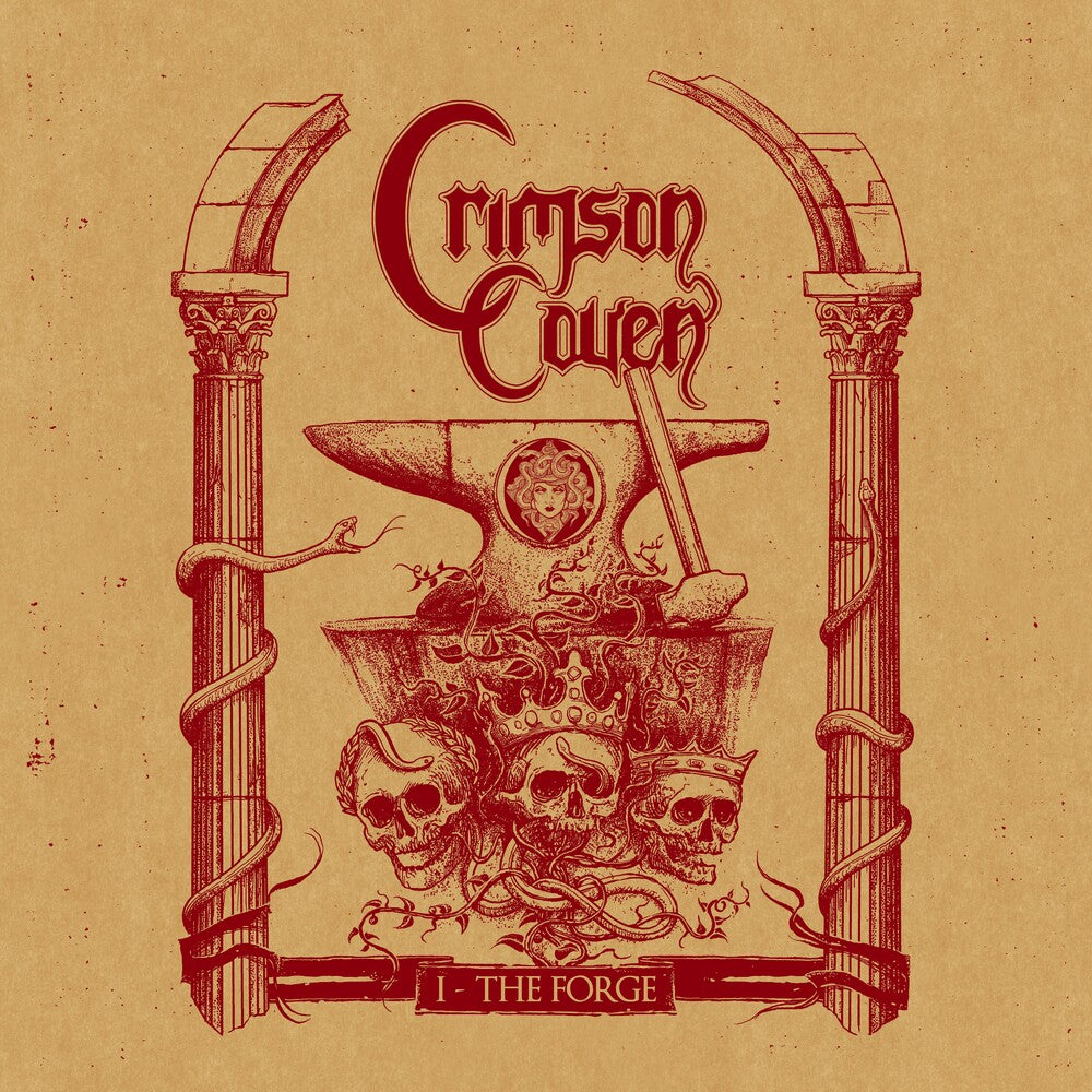 Crimson Coven - I – The Forge [LP] — cover artwork
