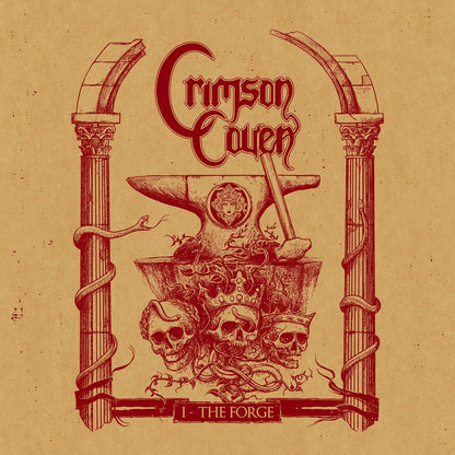 Crimson Coven - I – The Forge [LP] — cover artwork
