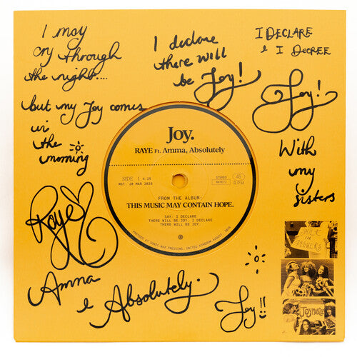 Joy. (feat Amma & Absolutely) [7"]