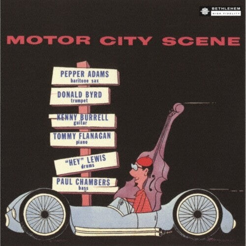 Donald Byrd & Pepper Adams - Motor City Scene [180g LP + OBI] cover artwork