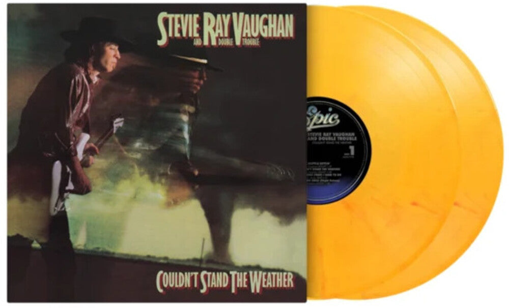 Stevie Ray Vaughan – Couldn't Stand the Weather (Expanded) [Yellow, Red & Orange 2LP] cover artwork