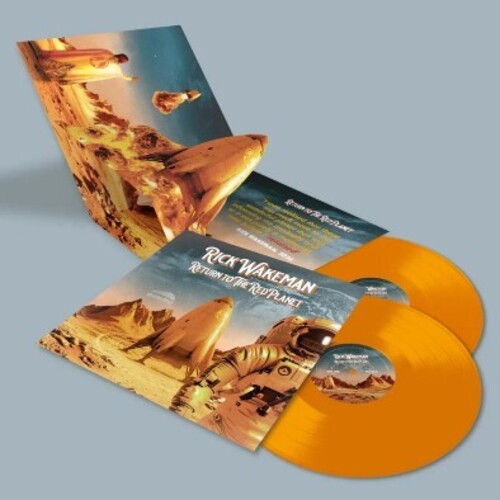Return To The Red Planet 3D Pop-Up Orange Vinyl 2LP