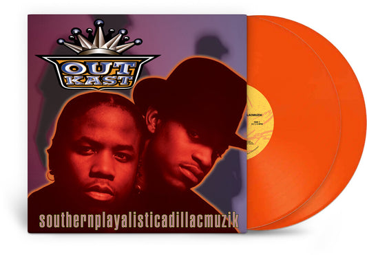 OutKast – Southernplayalisticadillacmuzik [Tangelo Orange Vinyl 2LP] cover artwork