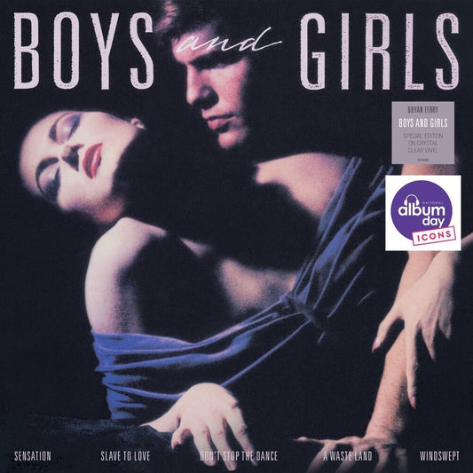 Bryan Ferry – Boys and Girls [Clear Vinyl LP] cover artwork