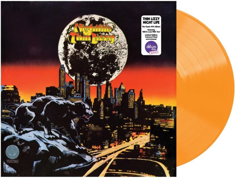 Thin Lizzy - Nightlife [Orange Vinyl LP]