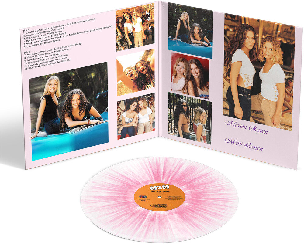 M2M - Big Room [White & Pink Vinyl]