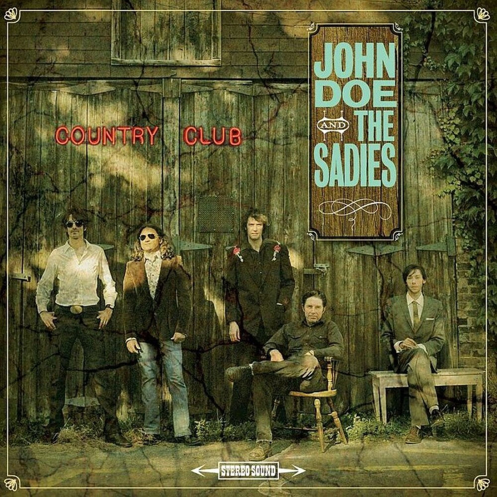 John Doe & The Sadies - Country Club [Indie Exclusive Clear Orange Smoke Vinyl]