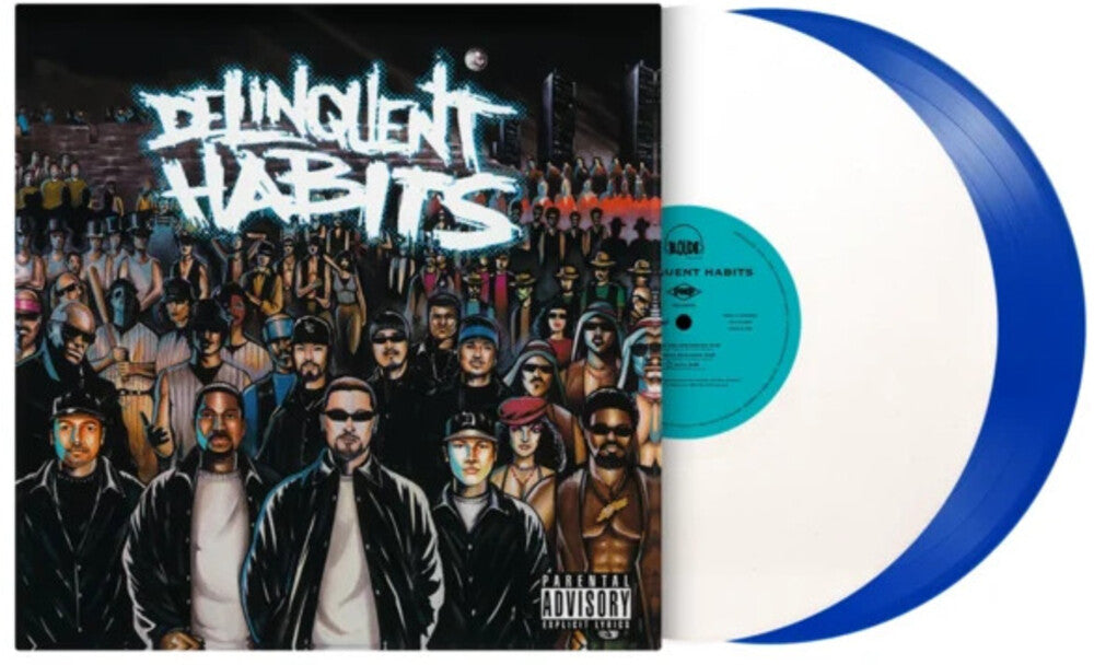 Delinquent Habits - Delinquent Habits [Blue & White 2LP]