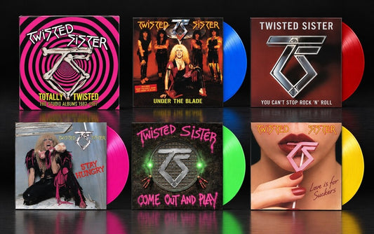 Twisted Sister - Totally Twisted: The Studio Albums 1982-1987 [5LP Colored Vinyl Box Set]