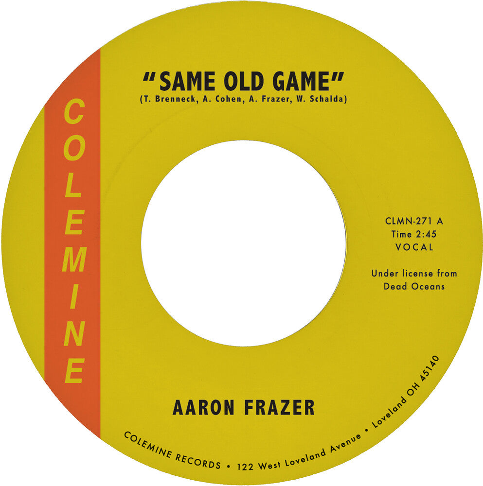 Aaron Frazer - Same Old Game / Let Your Love Grow [7"]