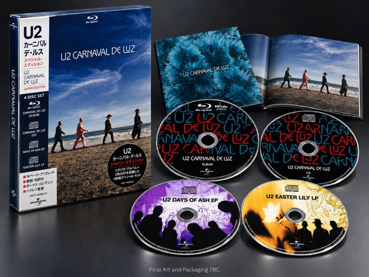 U2 - Carnaval De Luz [3 SHM-CD + Blu-ray Japanese Import]