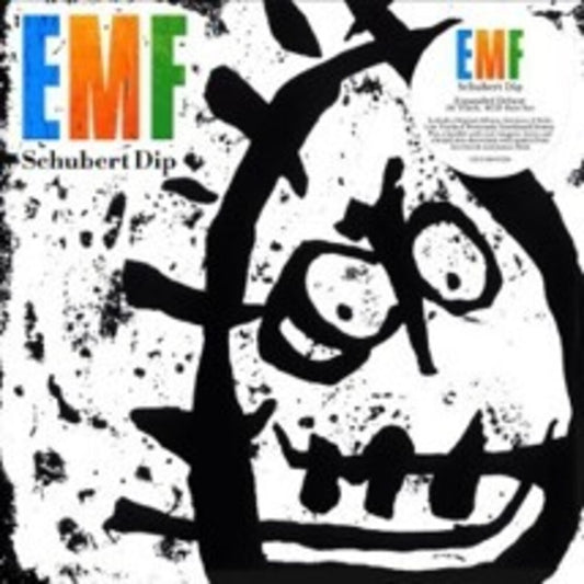 EMF – Schubert Dip (Expanded Edition) [Green & Orange 2LP] cover artwork