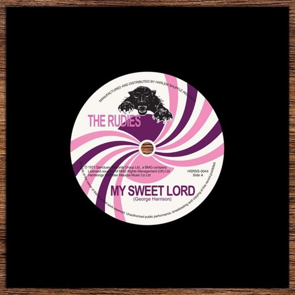 The Rudies – My Sweet Lord / Devil's Lead Soup [7"] cover artwork