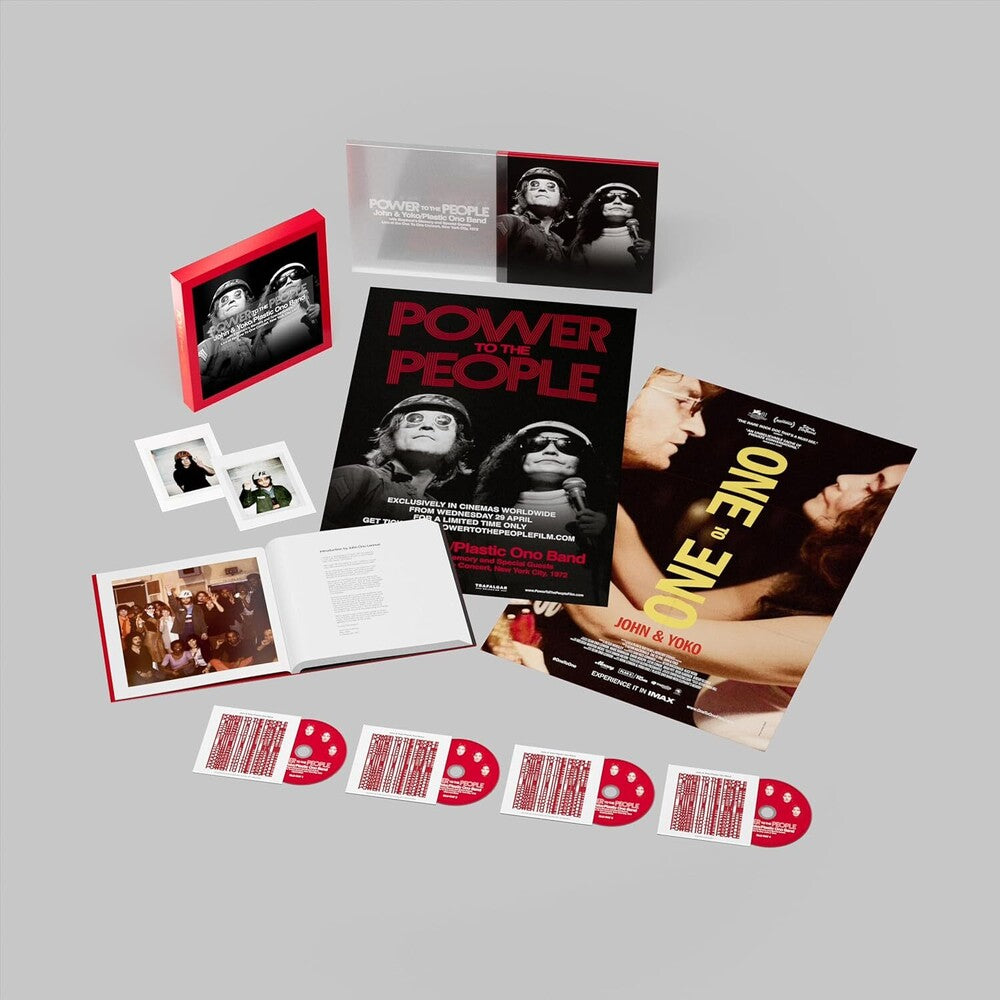 John Lennon / Yoko Ono / Plastic Ono Band - Power To The People [Super Deluxe 4 Blu-ray Box Set]