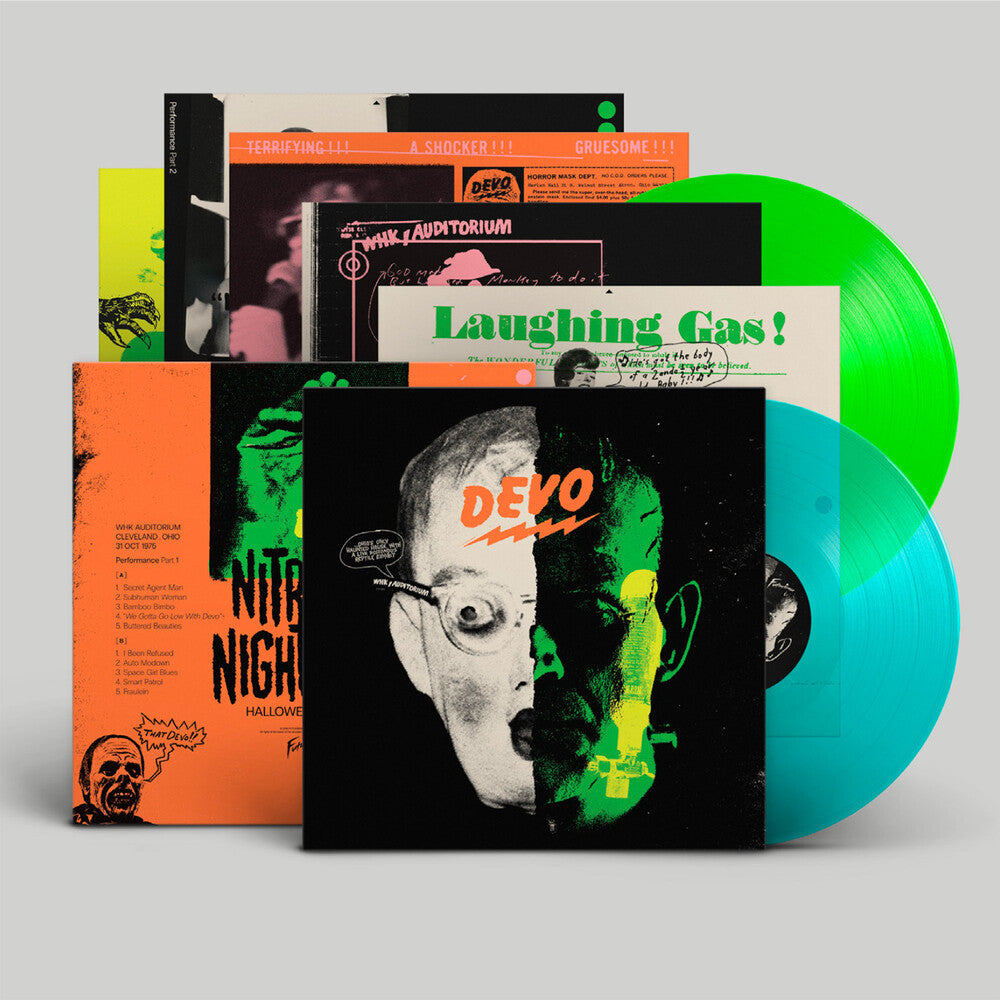 Devo - Nitrous Nightmare Halloween Live '75 [Indie Exclusive Blue & Green Vinyl 2LP]