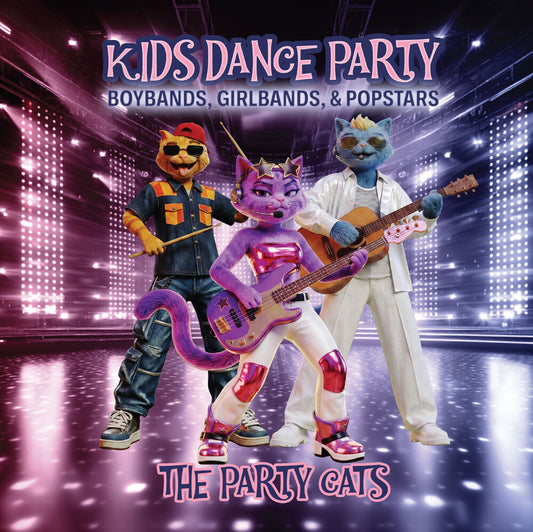 The Party Cats - Kids Dance Party: Boybands, Girlbands, & Popstars [CD]