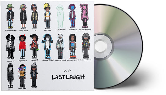 LUCKI – Last Laugh (Archive Tape) [CD] cover artwork
