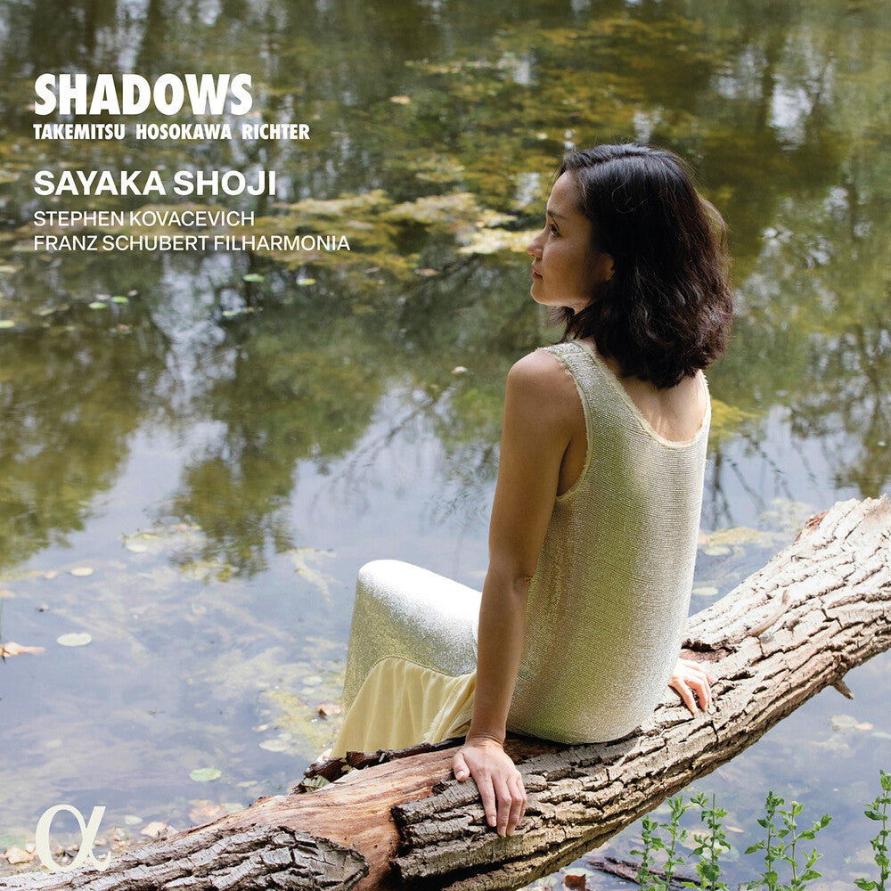 Sayaka Shoji – Takemitsu, Hosokawa & Richter: Shadows [CD] cover artwork