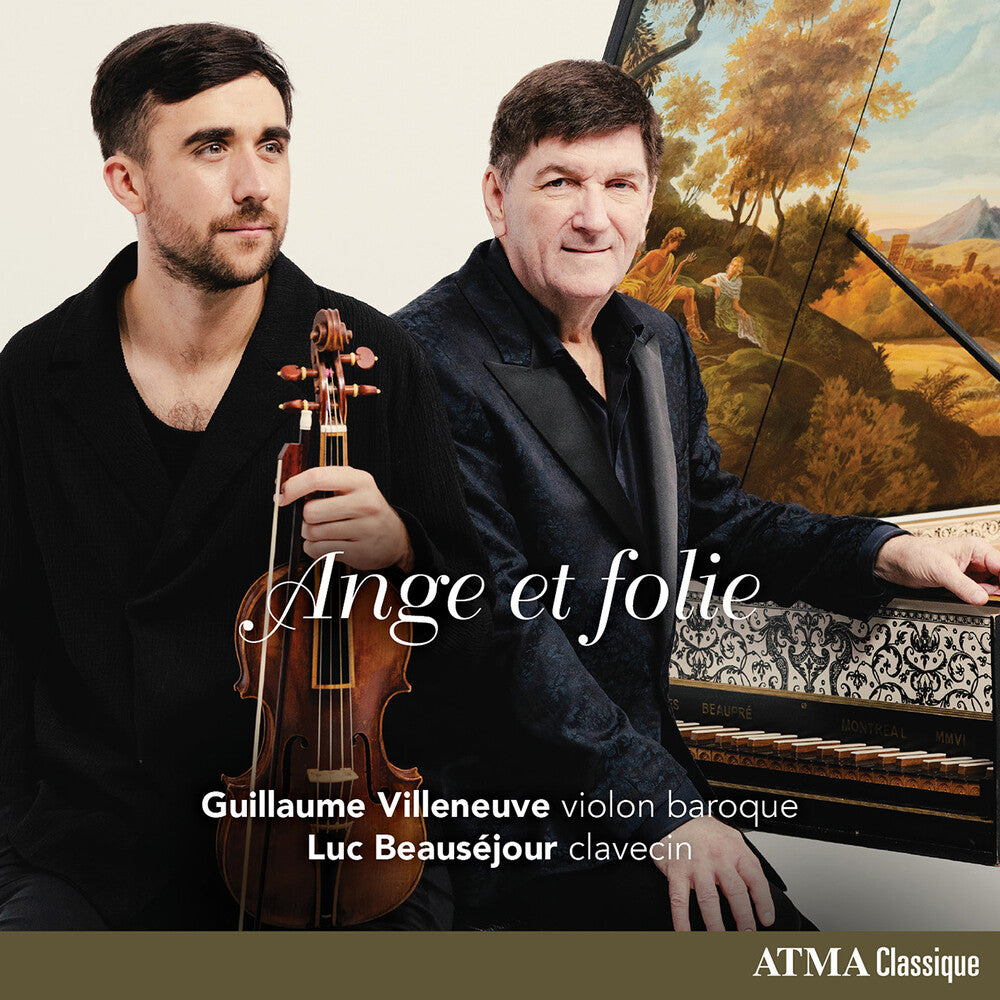 Guillaume Villeneuve – Ange et Folie [CD] cover artwork