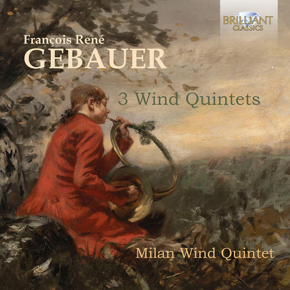 Milan Wind Quintet – Gebauer: Three Wind Quintets [CD] cover artwork