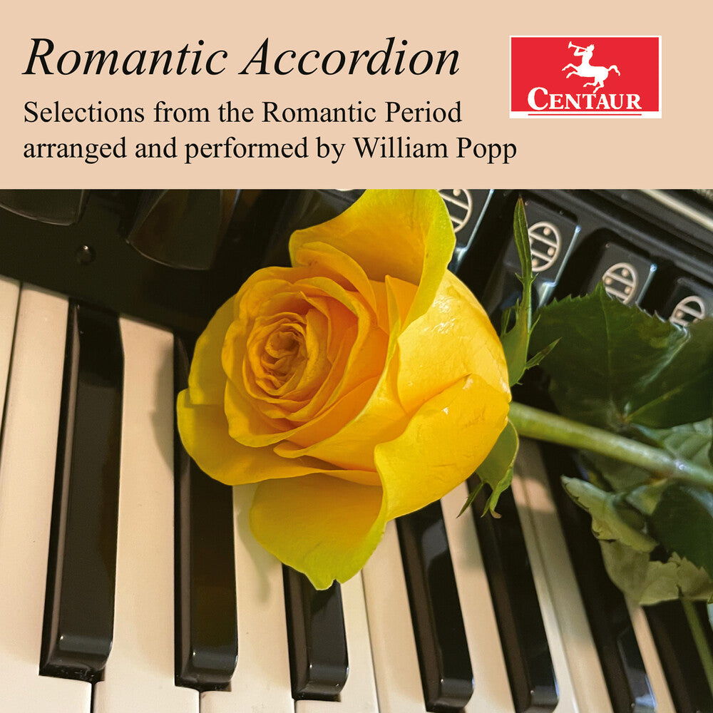 William Popp – Romantic Accordion [CD] cover artwork