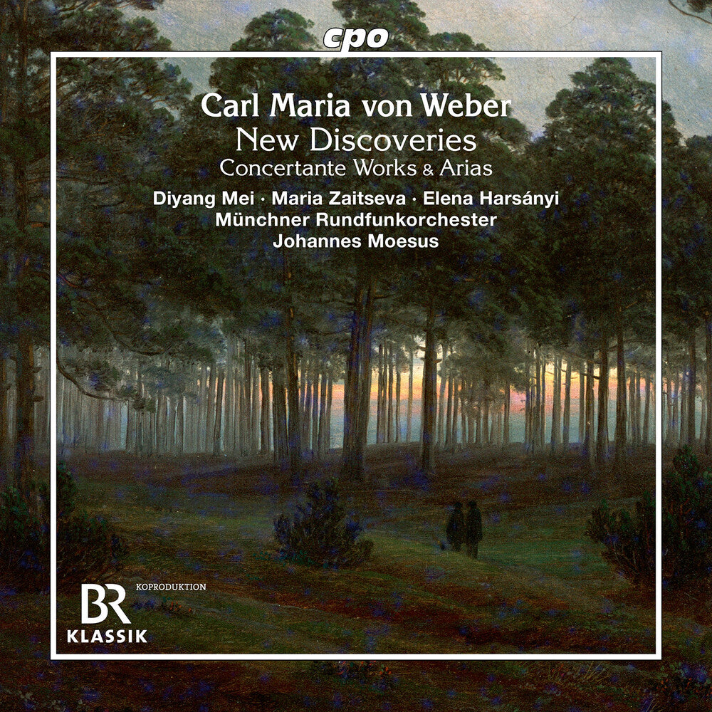 Diyang Mei – Weber: New Discoveries - Concertante Works & Arias [CD] cover artwork