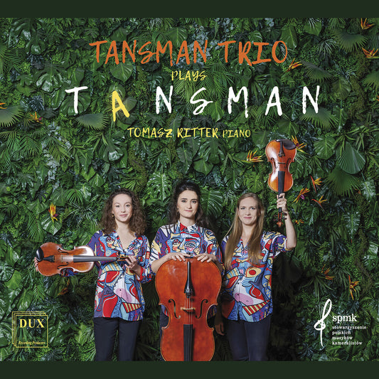 Tansman Trio – Tansman Trio Plays Tansman [CD] cover artwork